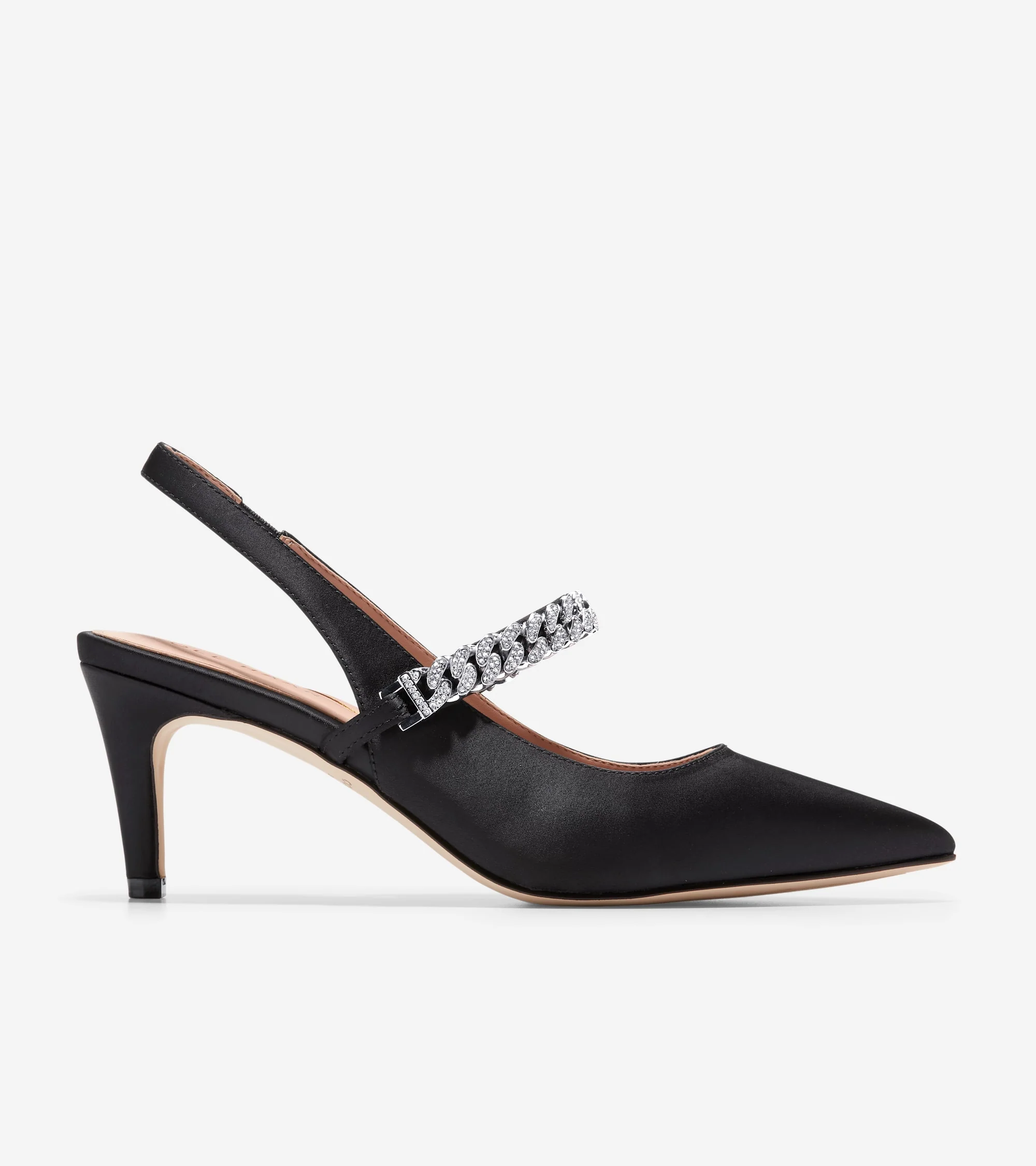 Women's Vandam Jeweled Sling Back Pumps