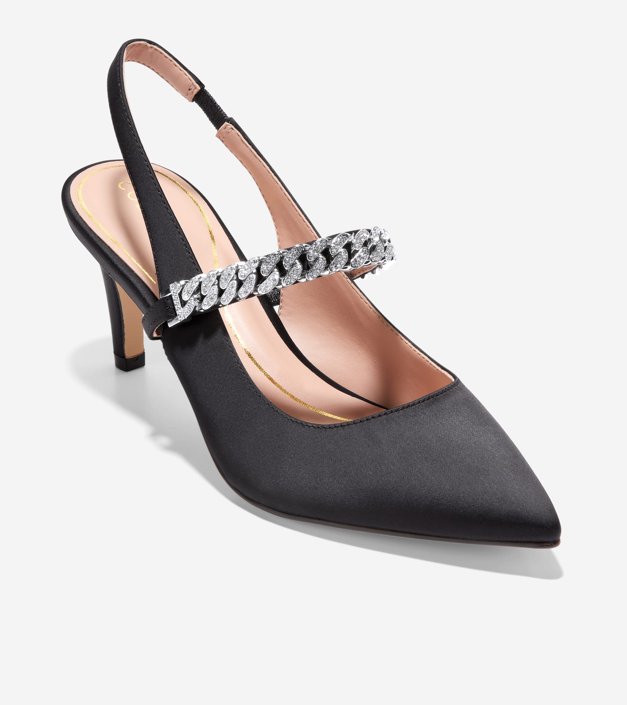 Women's Vandam Jeweled Sling Back Pumps - Image 12