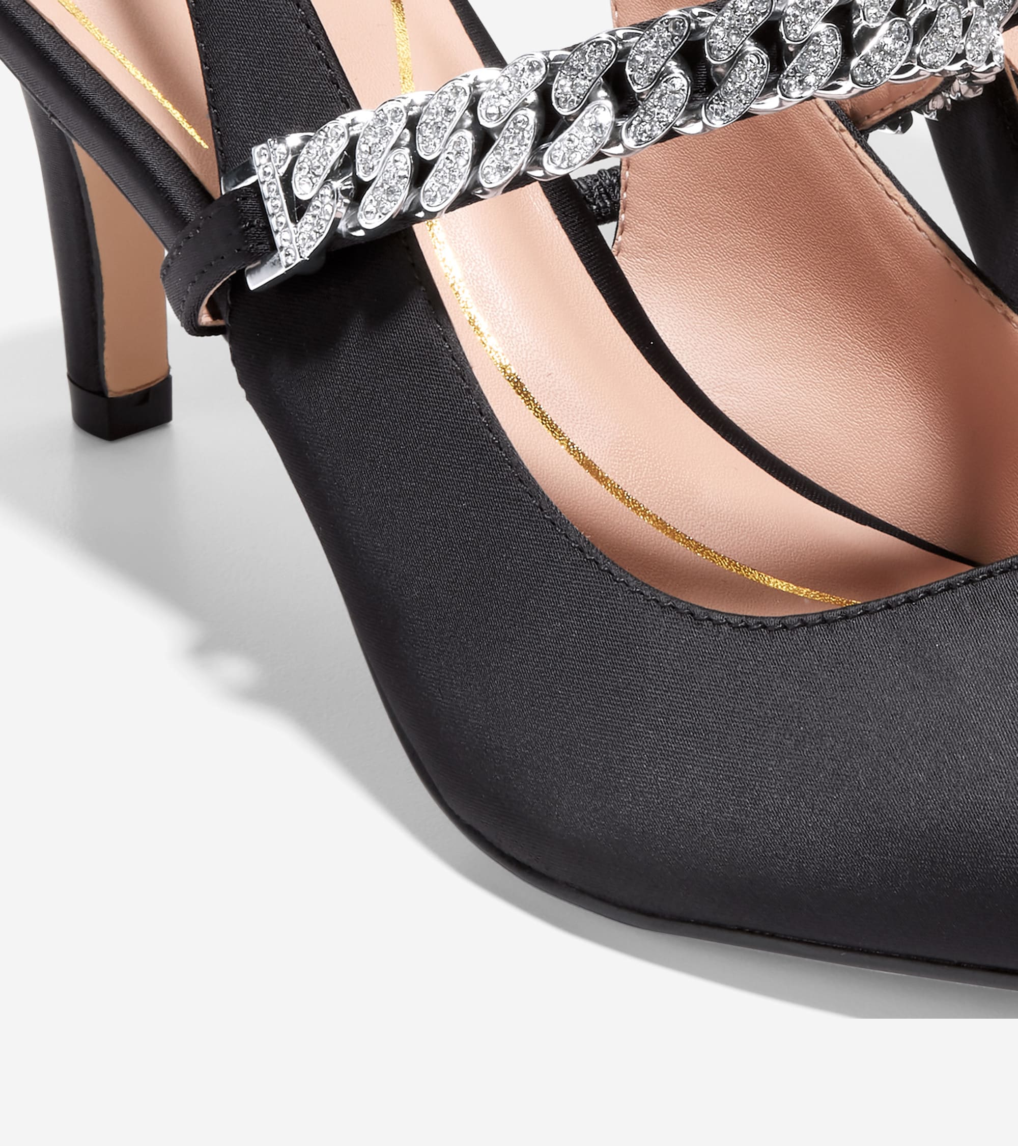 Women's Vandam Jeweled Sling Back Pumps - Image 15