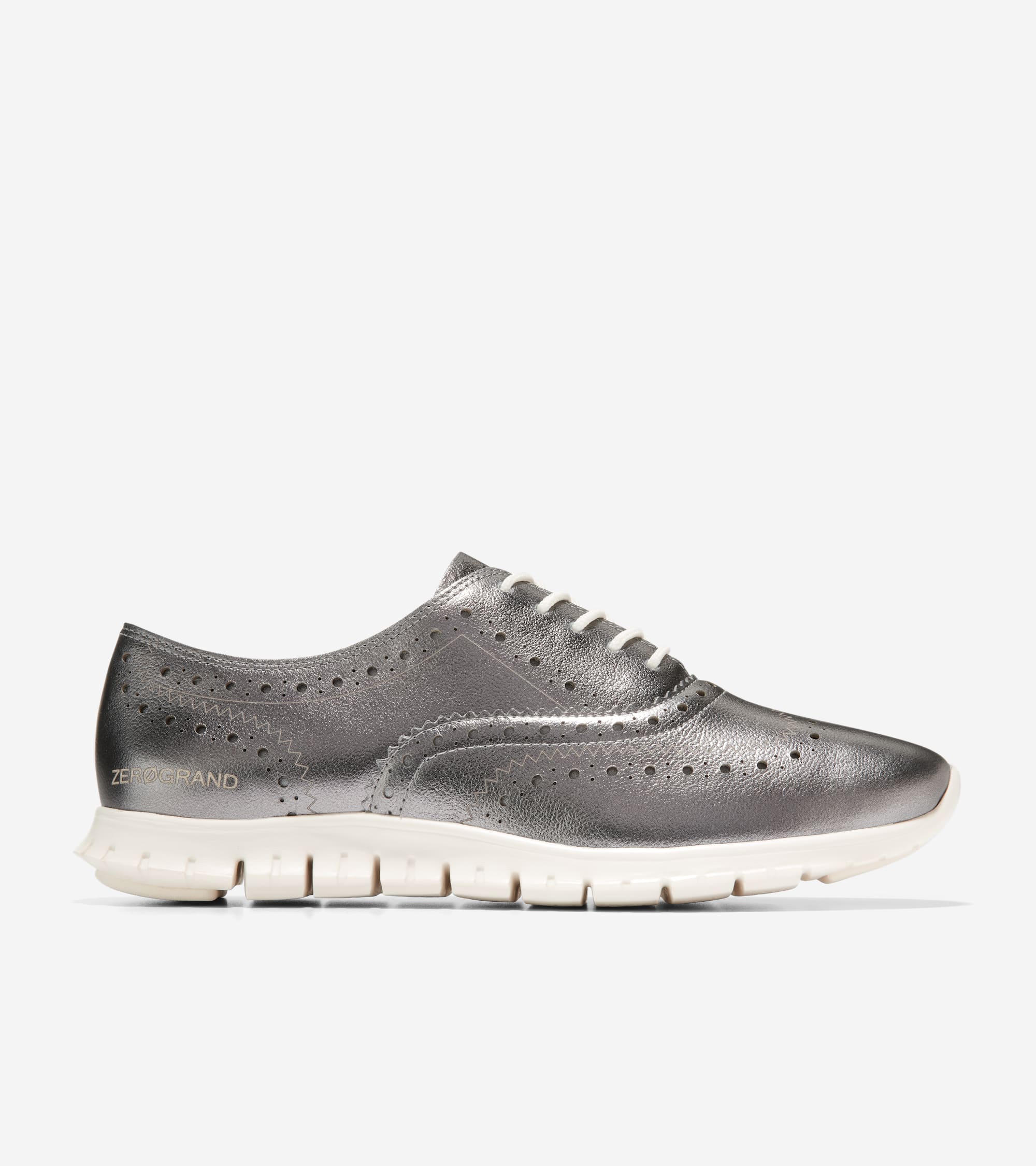 Women's ZERØGRAND Closed Hole Wingtip Oxford