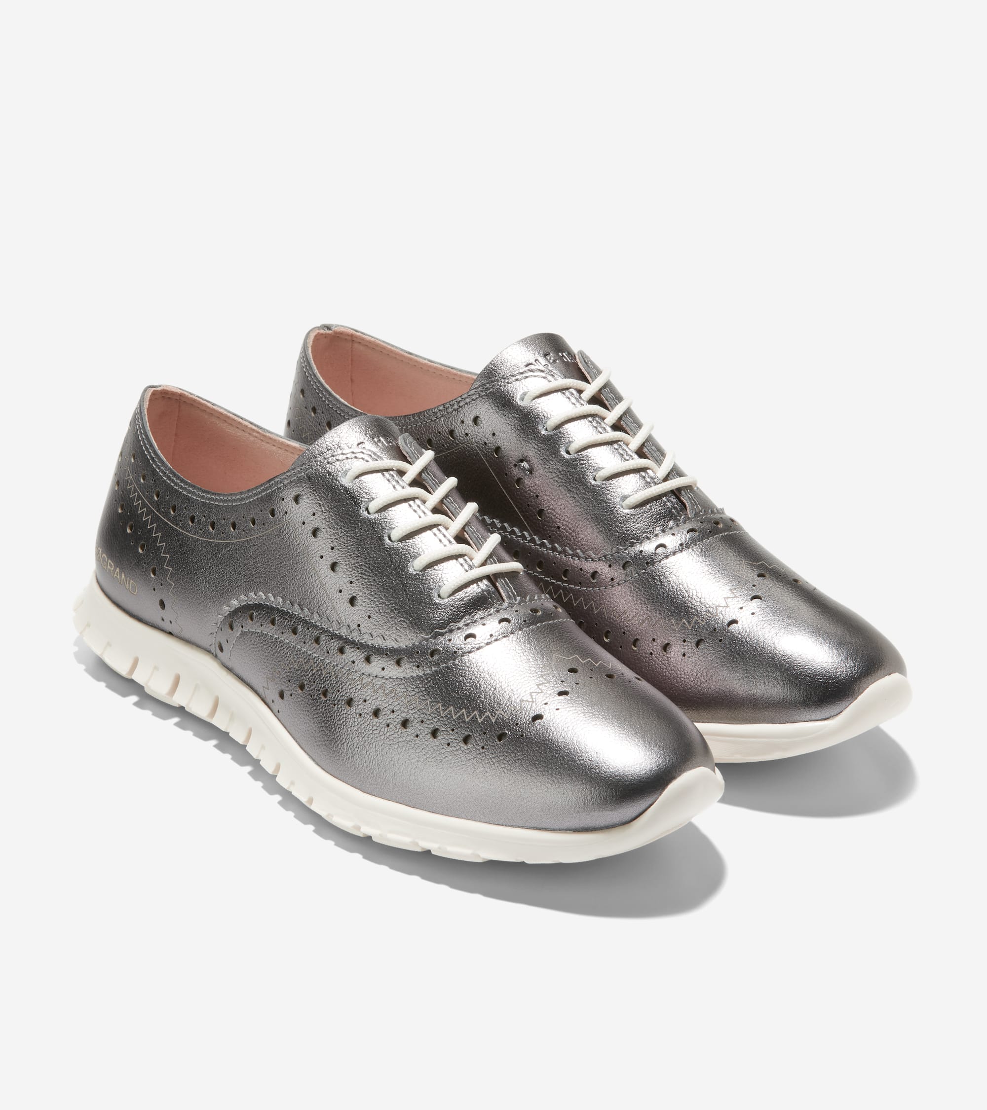 Women's ZERØGRAND Closed Hole Wingtip Oxford - Image 5