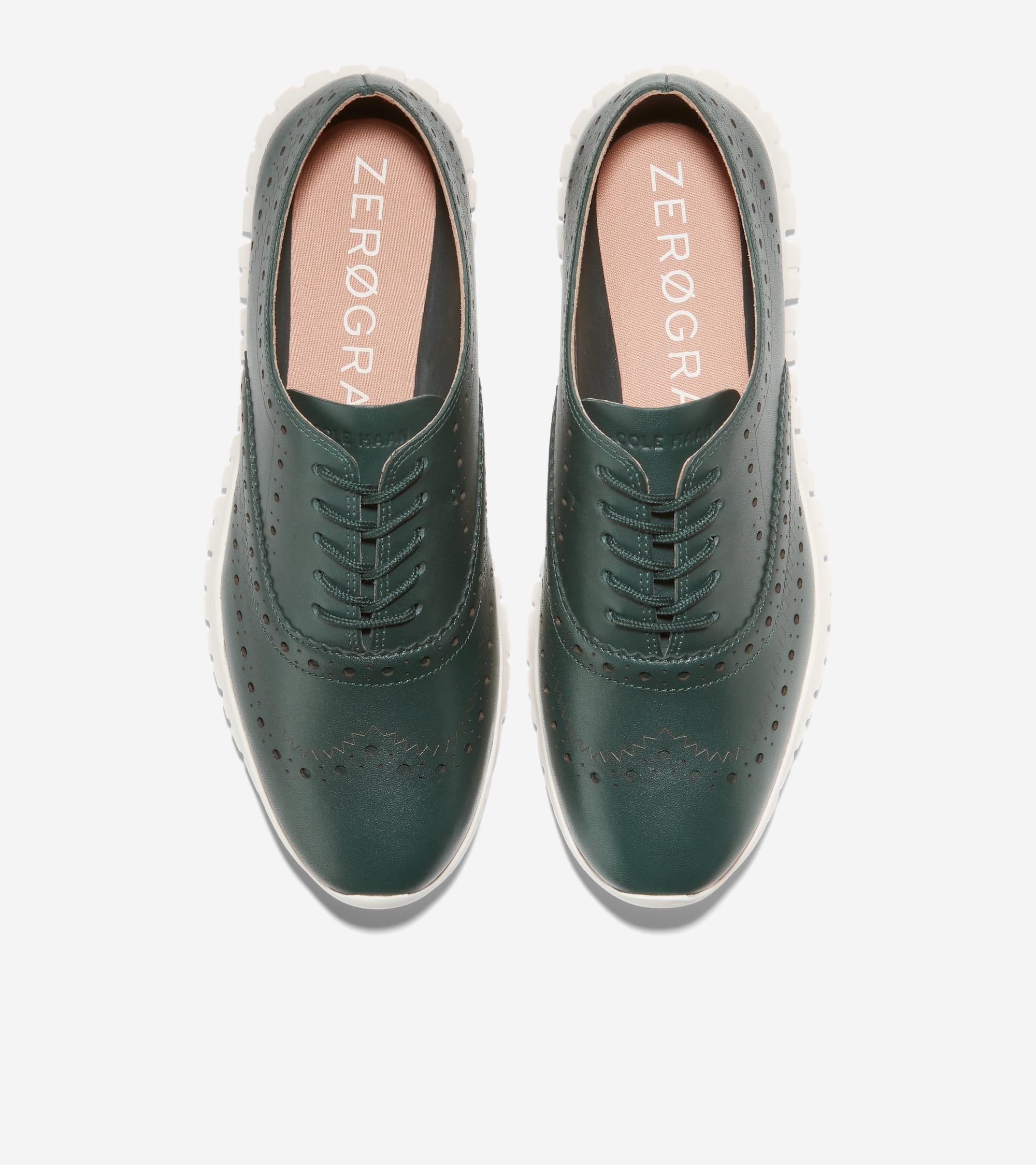Women's ZERØGRAND Closed Hole Wingtip Oxford - Image 4