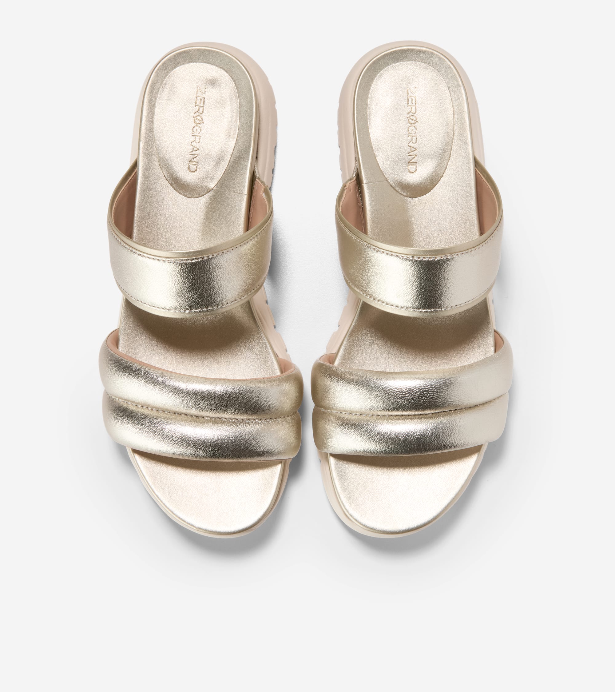 Women's ZERØGRAND Double Band Slide Sandals - Image 4